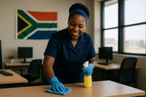 Cleaning positions available in Randburg: numerous openings offering an average wage of R20 per hour